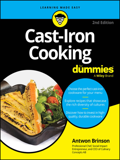 Title details for Cast-Iron Cooking For Dummies by Antwon Brinson - Available